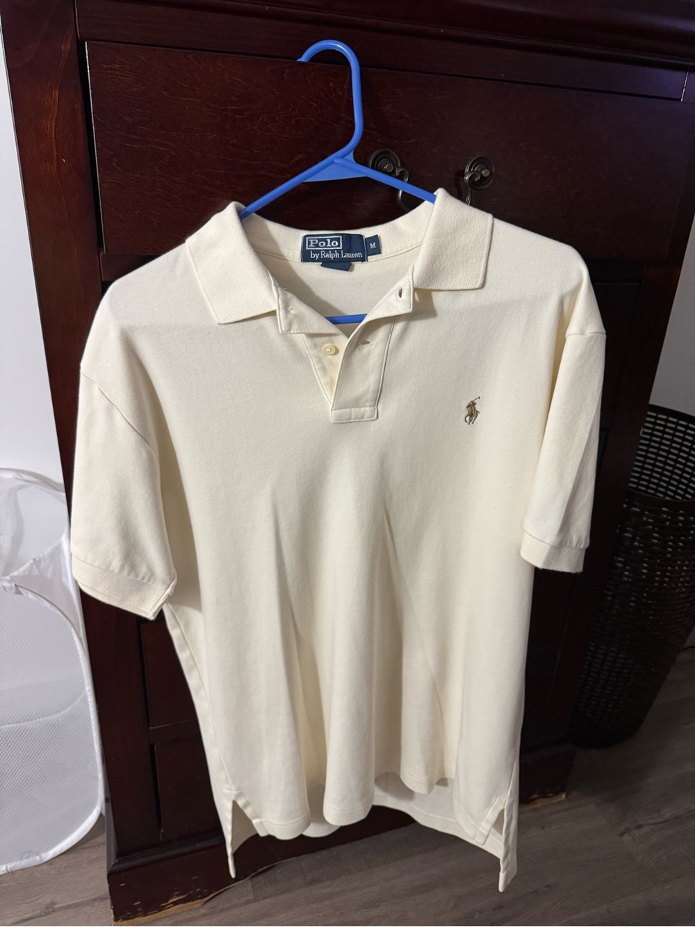 Polo by Ralph Lauren Men's Cream Short-Sleeve Polo